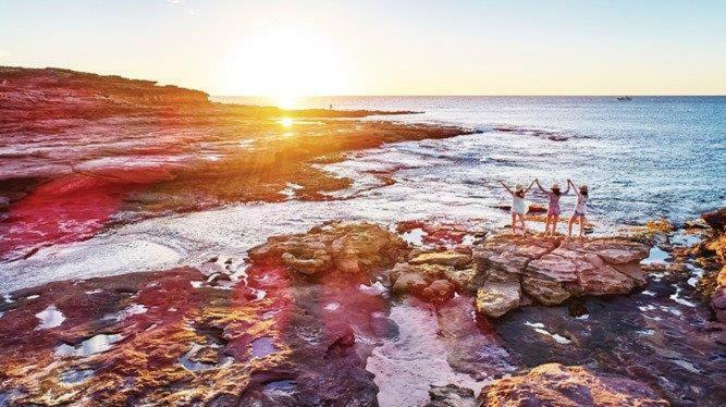Nautilus Retreat Kalbarri B&B Bagian luar foto